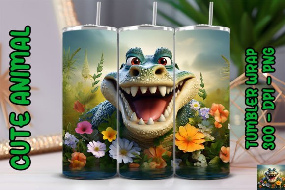3D Cute Crocodile Tumbler 3: A Versatile Addition to Your Creative Workflow