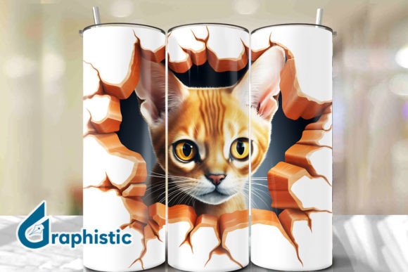 Discover the Unique Abyssinian Cat 3D Wall