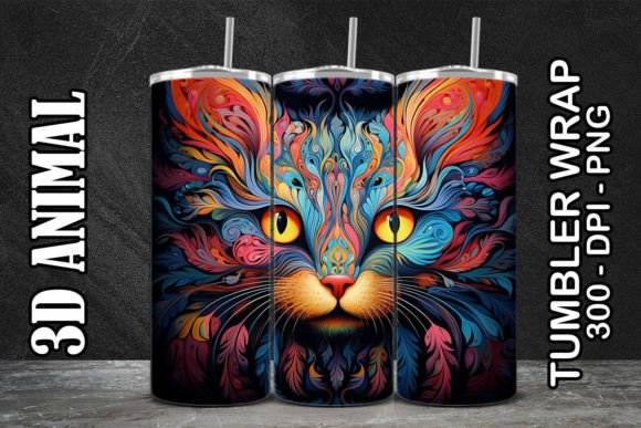 Discover the Versatility of 3D Cat Tumbler 9 for Your Creative Projects