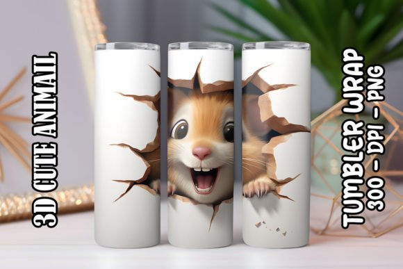 Explore Creativity with 3D Cute Hamster Tumbler 1