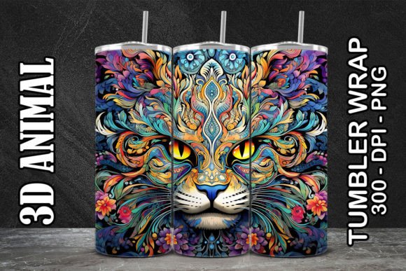 Exploring the 3D Wild Cat Tumbler 1: A Unique and Stylish Beverage Companion