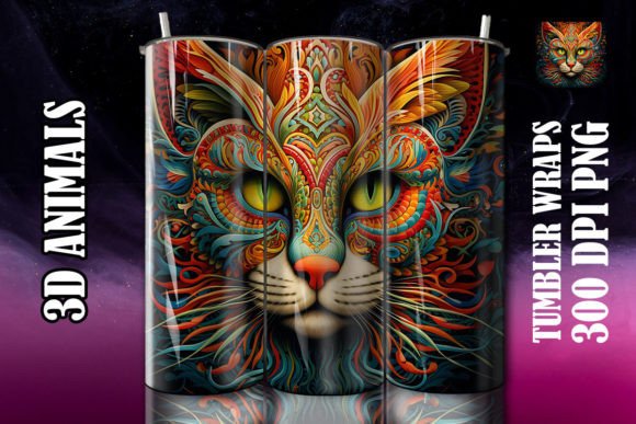Strategic Use of 3D Cat Tumbler 4 for Enhanced Branding and Creativity